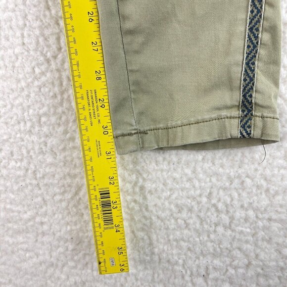 Anthropologie Tan‎ Chino Relaxed Straight Leg Pants Womens Casual Size 28 - Picture 8 of 16